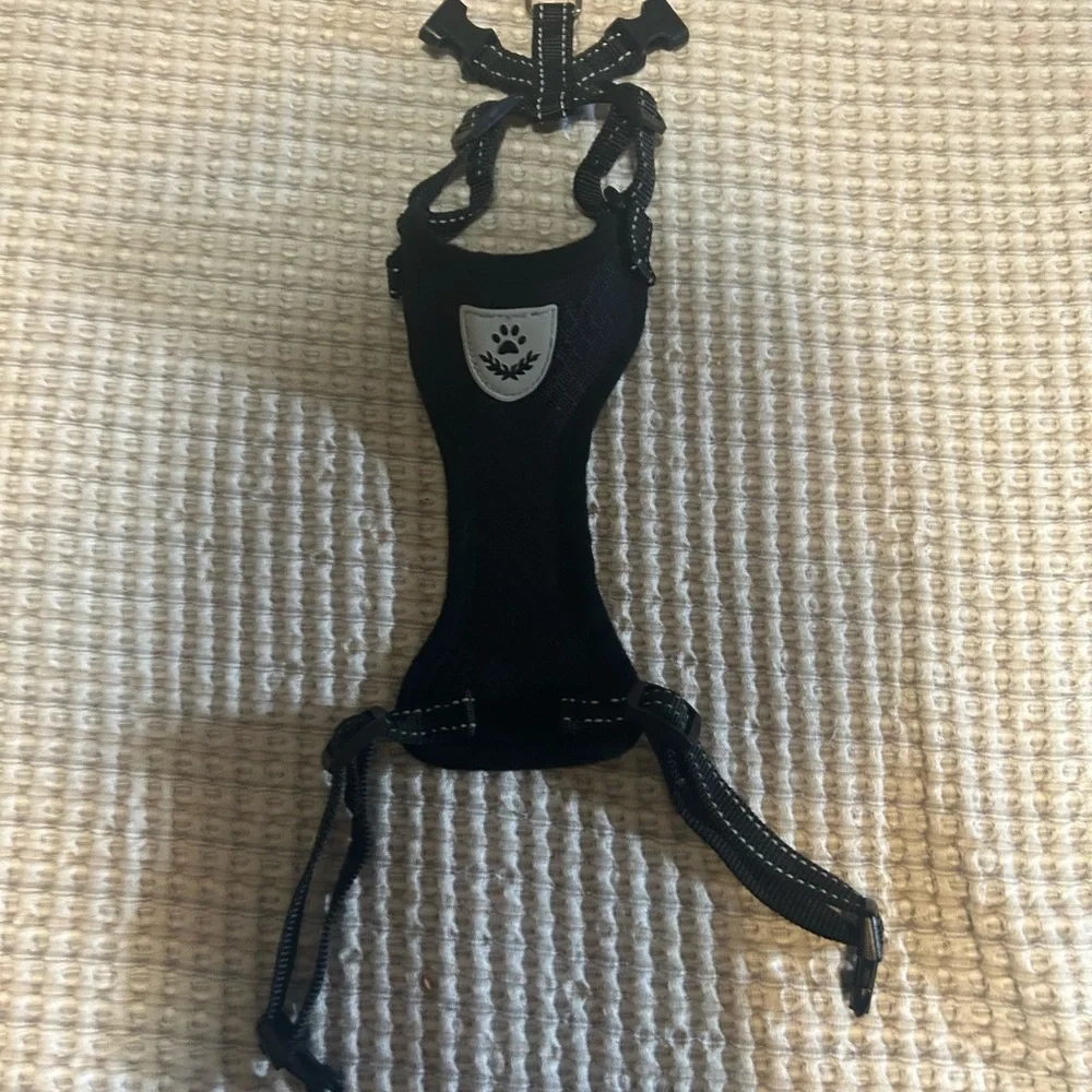 Comfortable Black Cat Harness